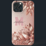 Modern elegant rose gold with floral curve11 iPhone 13 pro max case<br><div class="desc">Introducing the "Modern Elegant Rose Gold with Floral Curve" collection, a harmonious blend of contemporary sophistication and timeless beauty. This exquisite line features a captivating rose gold finish, known for its romantic and warm undertones, which adds a luxurious touch to any setting. The rose gold is meticulously crafted to exude...</div>