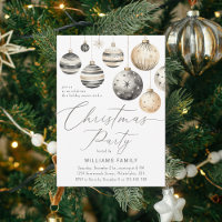 Modern Elegant Scandinavian Christmas Party