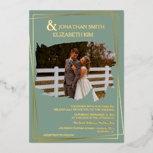 Modern Elegant Script Photo brush Overlay Wedding