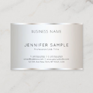 Modern Elegant Simple Design Professional Template Business Card