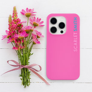 Modern elegant simple minimalist iPhone 15 pro case