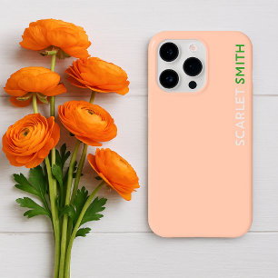 Modern elegant simple minimalist iPhone 15 pro case