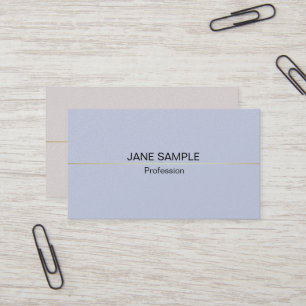 Modern Elegant Simple Professional Design Business Card