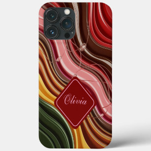 Modern elegant sleek bright gradient Case-Mate iP iPhone 13 Pro Max Case