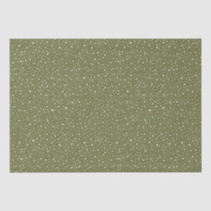 Modern Elegant Snowfall Holiday Tissue Paper
