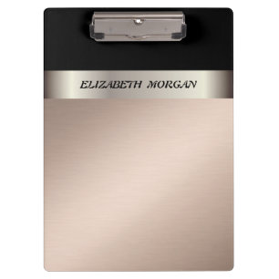 Modern Elegant ,Staylish,Striped-Personalised Clipboard