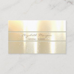 Modern Elegant  Stylish ,Pearls Business Card