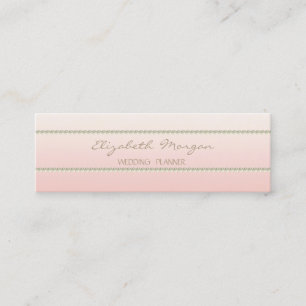 Modern Elegant  Stylish Simple,Pearls Mini Business Card