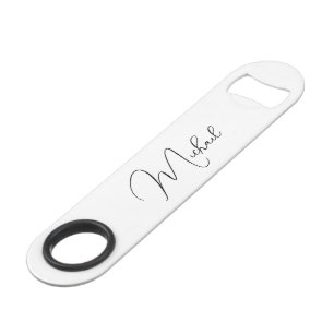 Modern Elegant Stylish Trendy Black Monogrammed