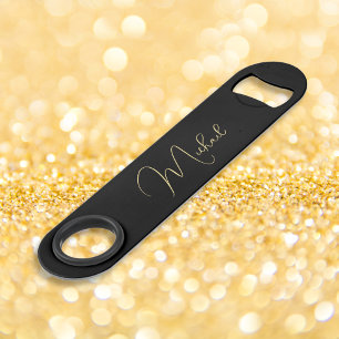 Modern Elegant Stylish Trendy Gold Monogrammed