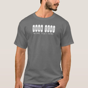 Modern Elegant Template Your Text Here Men's T-Shirt