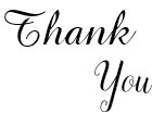 Modern Elegant Thank You Script