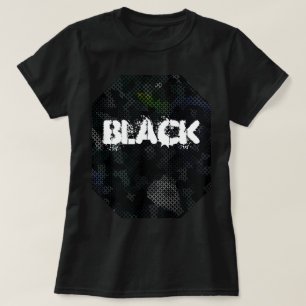 MODERN ELEGANT THE ABSTRACT ART  BLACK T-Shirt