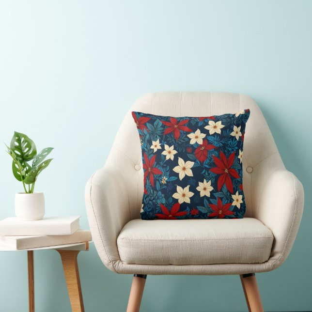 Modern Elegant Throw Pillow (Chair)