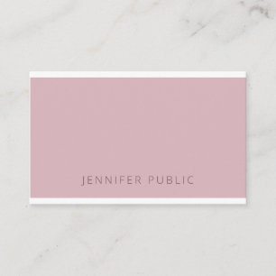 Modern Elegant Trend Colours Simple Design Business Card