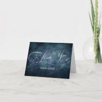 Modern Elegant Typography, Blue Green Teal Bokeh