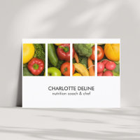 Modern Elegant Vegetables Photo Nutritionist Chef