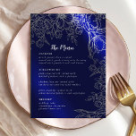 Modern Elegant Wedding Menu Cards<br><div class="desc">This wedding menu Has a modern handwritten font and a clean minimalist design. The menu cards feature a script style and a layout that is easy to cutomize.</div>