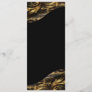 Modern Elegant Wedding Program Programme