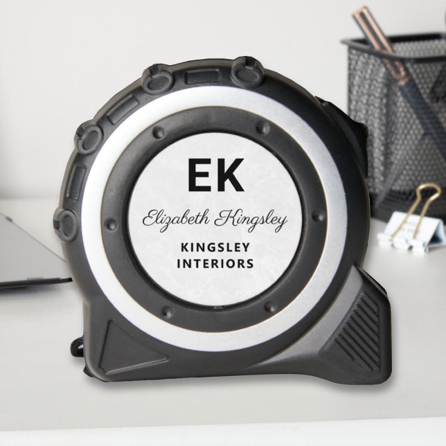 Modern Elegant White Marble Name and Business 1 (Creator Uploaded)