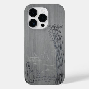 Modern elegant wood personalized - wooden Case-Mate iPhone 14 pro case