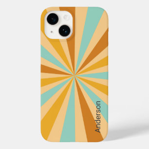 Modern Eligant Retro Line Monogram Case-Mate iPhone 14 Case