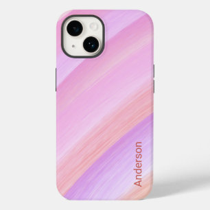 Modern Eligant Retro Line Monogram Case-Mate iPhone 14 Case