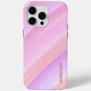 Modern Eligant Retro Line Monogram iPhone 15 Pro Max Case