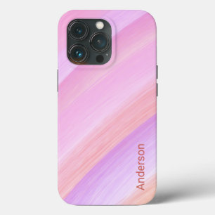 Modern Eligant Retro Line Monogram iPhone 13 Pro Case