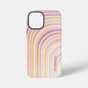 Modern Eligant Retro Line Monogram iPhone 12 Mini Case