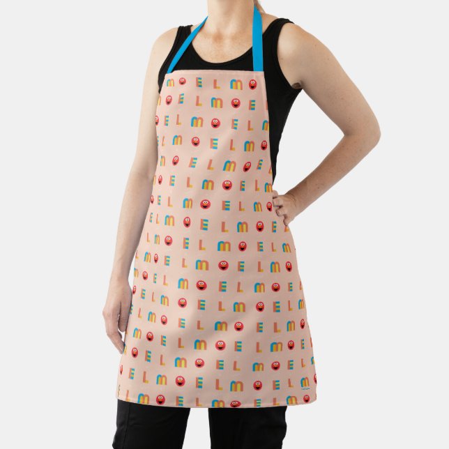 Modern Elmo Pattern Apron (Insitu)