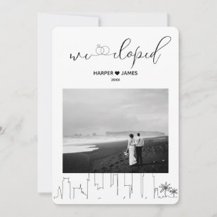 Modern Elopement Announcement Los Angeles