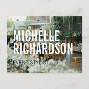 Modern Event Planner Marketing Postcard