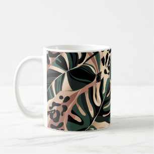 Modern exotic pattern with leopard skin. Creative Coffee Mug