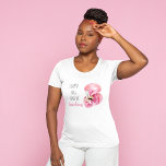 Modern Exotic Stand Tall And BE Fabulous Flamingo T-Shirt<br><div class="desc">Modern Exotic Stand Tall And BE Fabulous Flamingo</div>