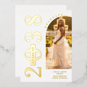 Modern Exquisite Arch Framed Photo Graduation