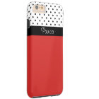 Modern Eye-Catching Red, White & Black Polka Dots