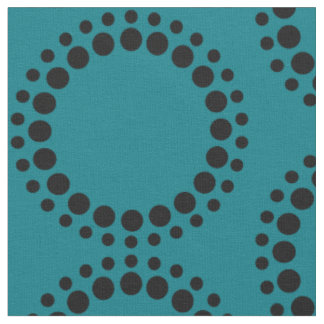 Modern Fabric Circle and Dot Design