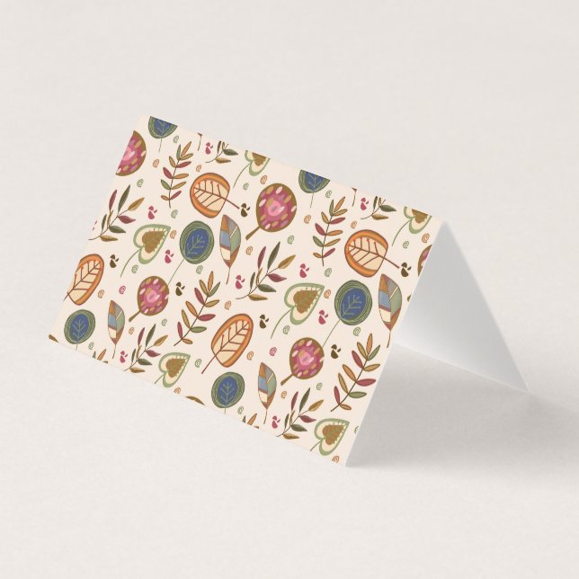 Modern Fall Card (Front)
