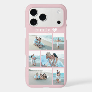 Modern Family 6 Photo Blush Pink
