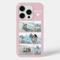 Modern Family 6 Photo Blush Pink