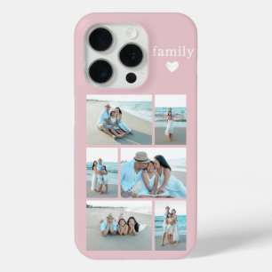 Modern Family 6 Photo Blush Pink iPhone 15 Pro Case