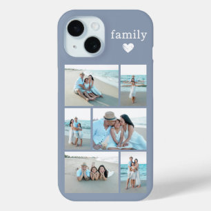 Modern Family 6 Photo Dusty Blue iPhone 15 Case