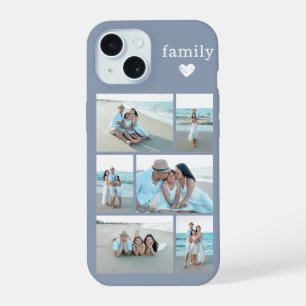 Modern Family 6 Photo Dusty Blue iPhone 15 Case