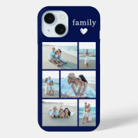 Modern Family 6 Photo Navy Blue