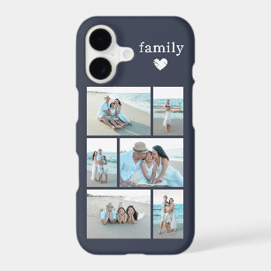 Modern Family 6 Photo Navy BlueGray