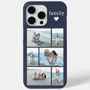 Modern Family 6 Photo Navy BlueGray iPhone 15 Pro Max Case