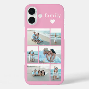 Modern Family 6 Photo Pink iPhone 16 Plus Case