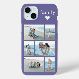 Modern Family 6 Photo Purple iPhone 15 Mini Case