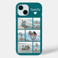 Modern Family 6 Photo Teal